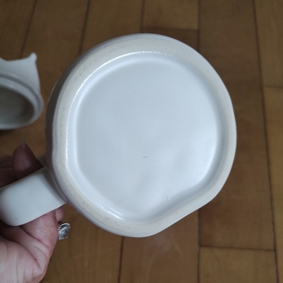 Joseph A Collection 21 Oz Ceramic Crown Mug with Handle- White - Picture 5 of 6